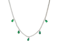 Jewellery - NECKLACE, 18K white gold - View 1