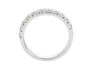 Jewellery - ETERNITY RING, 18K white gold - View 2