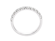 Jewellery - ETERNITY RING, 18K white gold - View 2