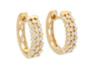 Jewellery - HOOP EARRINGS, 18K gold - View 1