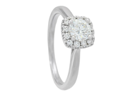 Jewellery - RING, 18K white gold - View 1