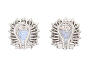 Jewellery - EARRINGS, 18K white gold - View 3