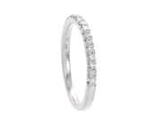 Jewellery - ETERNITY RING, 18K white gold - View 1