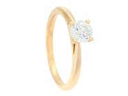 Jewellery - SOLITAIRE RING, 18K gold - View 1