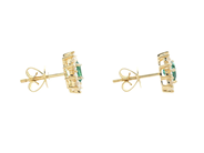 Jewellery - CLUSTER EARRINGS, 18K gold - View 2