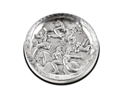 Silverware, COASTER, silver/bakelite, in auction: Lilla jewellery – Tuesday 2 December 2025