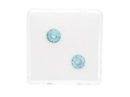 Gemstones, 2 ZIRCONES, round, in auction: Lilla jewellery – Tuesday 16 December 2025