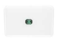 Gemstones - GREEN TOURMALINE, emerald cut - View 1