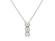 Jewellery - NECKLACE, 18K white gold - View 1
