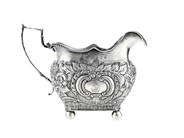 Silverware, RCHARD SAWYER, cream jug, in auction: Christmas – Saturday 13 December