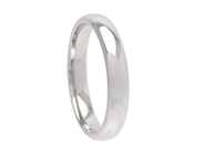 Jewellery - PLAIN RING, platinum 950 - View 1