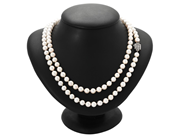 Jewellery, PEARL NECKLACE, clasp in 18K white gold, in auction: Christmas – Saturday 13 December
