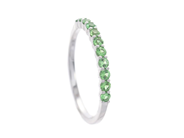 Jewellery - ETERNITY RING, 18K white gold - View 1