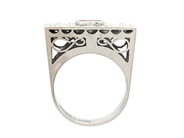 Jewellery - RING, 18K white gold - View 2