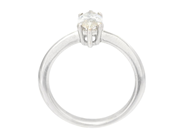 Jewellery - SOLITAIRE RING, 14K white gold - View 2