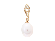 Jewellery - PEARL PENDANT, 18K white gold - View 1
