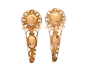 Jewellery, CARL ZETTERSTRÖM, earrings, in auction: Christmas – Saturday 13 December