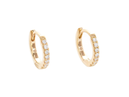 Jewellery, HOOP EARRINGS, 18K gold, in auction: Christmas – Saturday 13 December