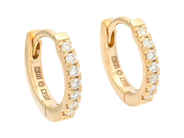 Jewellery, HOOP EARRINGS, 18K gold, in auction: Lilla jewellery – Tuesday 16 December 2025