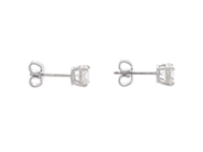 Jewellery - SOLITAIRE EARRINGS, 18K white gold - View 2