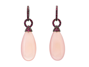 Jewellery, EARRINGS, 18K black ruthenium plated white gold, in auction: Christmas – Saturday 13 December