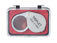 Jewellery extras, LOUPE, white metal, in auction: General – Tuesday 9 December