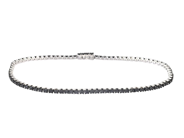 Jewellery - TENNIS BRACELET, 18K white gold - View 1