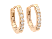 Jewellery - HOOP EARRINGS, 18K gold - View 1