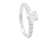 Jewellery - RING, 18K white gold - View 1