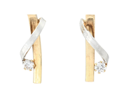 Jewellery, EARRINGS, 9K gold/rhodium plated gold, in auction: General – Tuesday 9 December