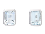 Jewellery - EARRINGS, 18K white gold - View 1