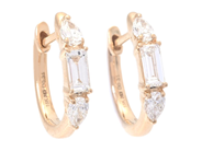 Jewellery - HOOP EARRINGS, 18K gold - View 1