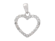 Jewellery - PENDANT, 18K white gold - View 1