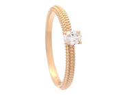 Jewellery - SOLITAIRE RING, 18K gold - View 1