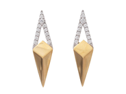 Jewellery - EARRINGS, 18K gold/white gold - View 1