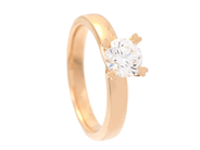 Jewellery - SOLITAIRE RING, 18K gold - View 1