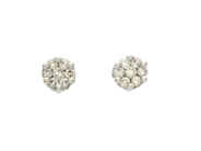 Jewellery, EARRINGS, 18K white gold, in auction: Lilla jewellery – Tuesday 16 December 2025