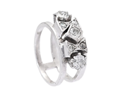 Jewellery - RING, 18K white gold - View 1