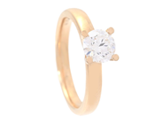 Jewellery - SOLITAIRE RING, 18K gold - View 1