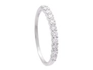 Jewellery - ETERNITY RING, 18K white gold - View 1