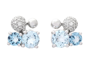 Jewellery - EARRINGS, 18K white gold - View 1