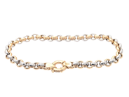 Jewellery - BRACELET, 18K gold/white gold - View 2