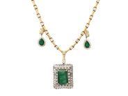 Jewellery - NECKLACE, 14K gold/white gold - View 1