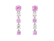 Jewellery, EARRINGS WITH ATTACHMENTS, 18K white gold, in auction: Christmas – Saturday 13 December