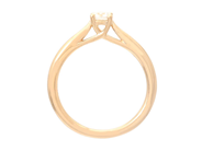 Jewellery - SOLITAIRE RING, 18K gold - View 2