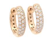 Jewellery - HOOP EARRINGS, 18K gold - View 1