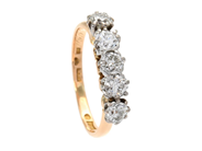 Jewellery, ETERNITY RING, 18 gold, in auction: Lilla jewellery – Tuesday 2 December