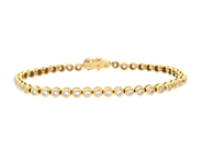 Jewellery, TENNIS BRACELET, 18K gold, in auction: NewYear – Saturday 27 December 2025