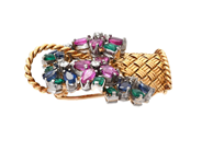 Jewellery - BROOCH, 18K gold - View 2