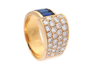 Jewellery, RING, 18K gold, in auction: Christmas – Saturday 13 December